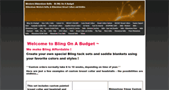 Desktop Screenshot of blingonabudget.net